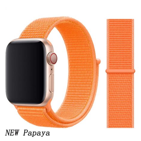 UPTHRUSH™ Apple Watch iWatch Sport Bands Nylon Strap Loop 64 Colors Colorful Apple Watch Series 1 To Series 5 Bands